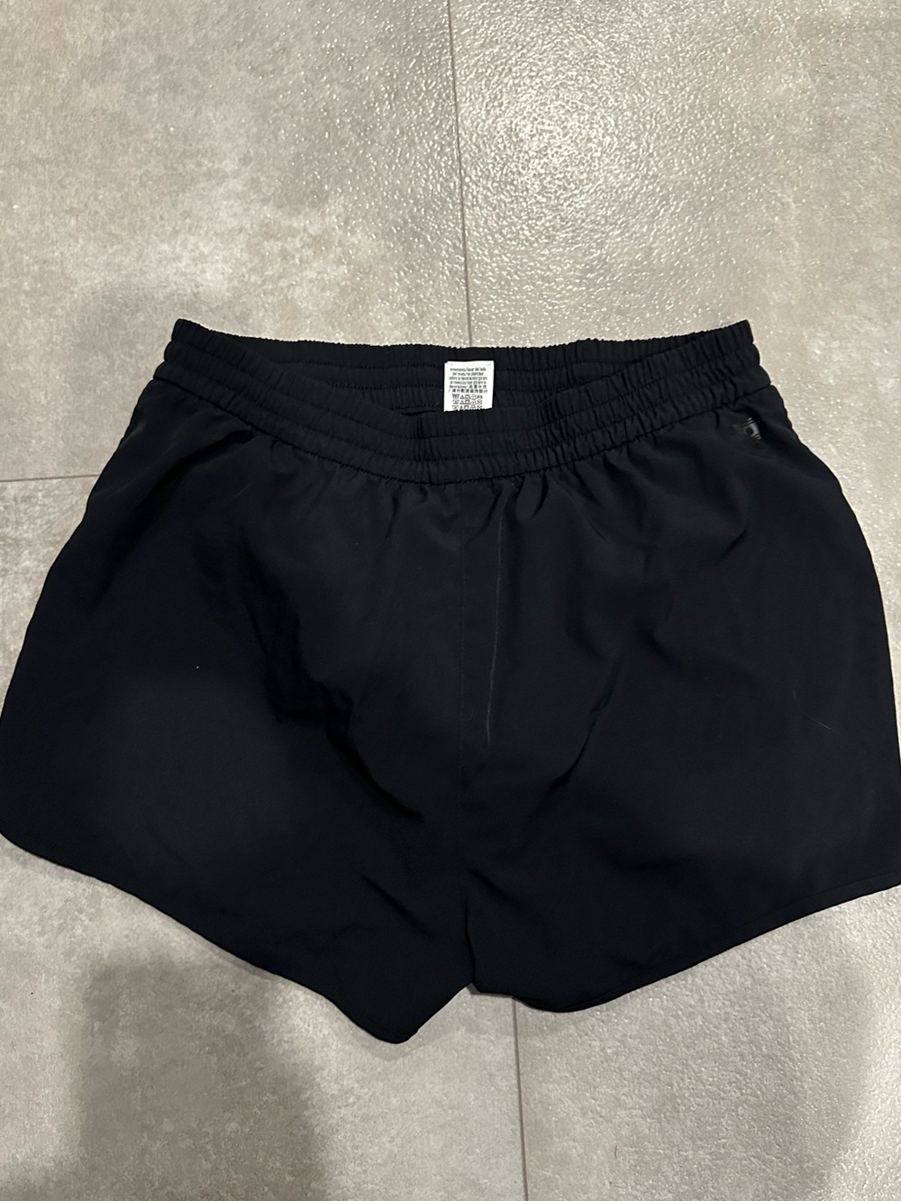 PINK Victoria's Secret Black Elastic Waist Shorts
